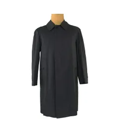 【最大30％OFF】バーバリー BURBERRY トレンチコート ステンカラー シングル ネイビー レディース 中古