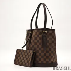 LOUIS VUITTON ルイ・ヴィトン マレ N42240 バッグ トートバッグ ポーチ付き バケツバッグ バケットバッグ ブラウン レディース