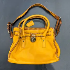 マイケルコース 　  2WAYハンドバッグ　キャメルレザー B25113675