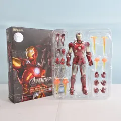 【大清水29-1-1213sw】中古 フィギュア S.H.Figuarts アイアンマン マーク7 -AVENGERS ASSEMBLE EDITION- 「アベンジャーズ」 魂ウェブ商店限定