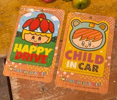 【公式】アリカワコウヘイ　カーマグネットA  [HAPPY DRIVE]（ハナガサガール）のサムネイル