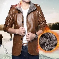 大きいサイズ レザージャケット ブルゾン メンズアウター 革ジャン ライダースジャケット 裏ボア 裏起毛 ミリタリーコート メンズ 防寒 防