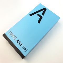 OPPO A54 5G 本体 青 - メルカリ