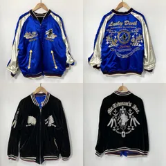 テッドマン　スカジャン　ブラック✖️ブルーＬ42 2025年最新】TEDMAN メンズ スカジャンの人気アイテム - メルカリ