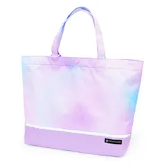 COLORFUL CANDY STYLE 新品  マチ付きレッスンバッグ スタンダード (ループ付き)  リフレクター付き 撥水タイプ オーロラカラー