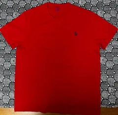 ポロラルフローレン レッド 半袖 Tシャツ XL