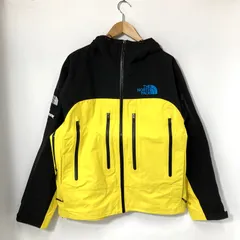 Supreme THE NORTH FACE シュプリーム ザノースフェイス ナイロンジャケット NP52207I Mサイズ ブラック イエロー アウター A15428◆