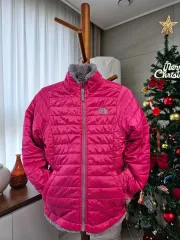 THE NORTH FACE ザノースフェイス 女の子用 リバーシブル ダウン