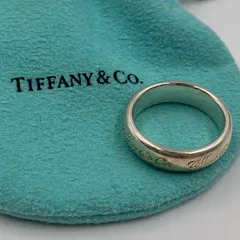 TIFFANY&Co.  ティファニー リング 指輪 ノーツリングリング・指輪  シルバー925 15号 シルバー 中古