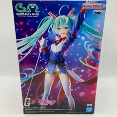 未開封　初音ミク　ガンダム45周年×初音ミク　BANPRESTO EVOLVE　GUNDAM Collaboration　フィギュア　バンダイ　バンダイナムコ　バンプレスト　（ME27-3117）