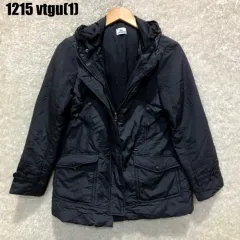 ラコステ ネイビー フード ダウン ジャケット