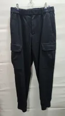 ブラック カーゴ ジョガー パンツ