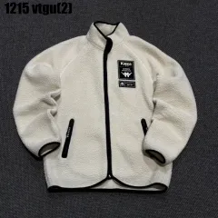 カッパ KAPPA アイボリー ボア フリー スジャケット