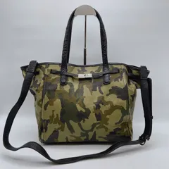 OG27 LEATHER JEWELS レザージュエルズ 迷彩トートバッグ ショルダーバッグ 2way パイソン柄