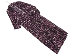 BANANA REPUBLIC バナナリパブリック 総柄 カシュクール ワンピース sizeM/紫 ◇■ レディース