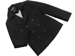 MICHEL KLEIN ミッシェルクラン 中綿 ショート丈 コート size46/黒  ◇■ メンズ