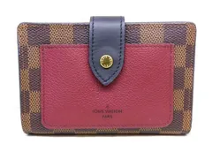 美品 ルイヴィトン N60381 SP4230 ■ ダミエ ポルトフォイユ・ジュリエット 二つ折り財布 コンパクトウォレット Louis Vuitton□7L