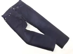 BURBERRY BLACK LABEL バーバリー ブラックレーベル コーデュロイ パンツ size76/濃紺 ◇■ メンズ