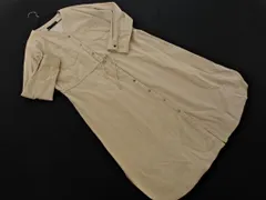 URBAN RESEARCH アーバンリサーチ バンドカラー コーデュロイ ワンピース sizeF/ベージュ ◇■ レディース