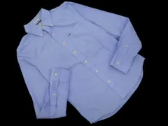 Abercrombie & Fitch アバクロンビー＆フィッチ 刺繍 ボタンダウン シャツ sizeS/水色 ◇■ メンズ