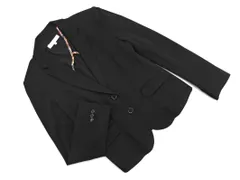 KUMIKYOKU 組曲 テーラード ジャケット size3/黒 ■■ レディース