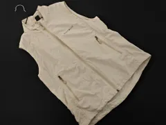 mont-bell モンベル ナイロン ベスト sizeS/ベージュ ◇■ レディース