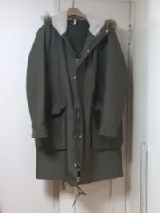 メンズ ZARA 裏地 キルティング アウター