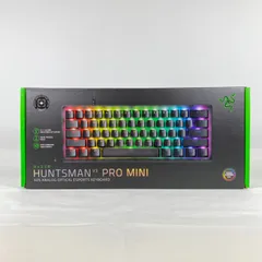 【東店65-2744-2512】【店舗併売】RAZER レイザー HUNTSMAN V3 PRO MINI JP RZ03-04991300-R3J1 有線 小型 ゲーミング キーボード アナログオプティカルスイッチ ラピッドトリガーモード