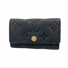 ルイ・ヴィトン(Louis Vuitton) ルイ・ヴィトン キーケース モノグラム・アンプラント ミュルティクレ6 M64421 ノワールレディース