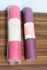 ヨガマット2本セット 未開封 ヨガワークス他 6mm含む