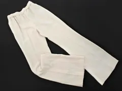 BEAUTY & YOUTH ビューティ&ユース ユナイテッドアローズ ジャガード フレア パンツ sizeS/白 ■■ レディース