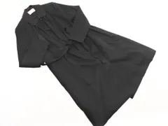 UNITED ARROWS ユナイテッドアローズ ウール混 トレンチ コート size36/黒 ◇■ レディース