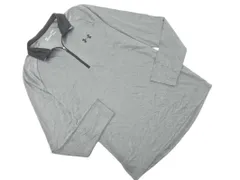 UNDER ARMOUR アンダーアーマー ハーフジップ カットソー sizeM/グレー ◇■ メンズ
