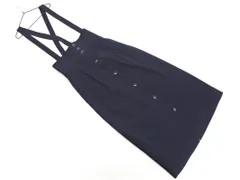 URBAN RESEARCH ROSSO アーバンリサーチロッソ フロントボタン ジャンパー スカート size36/紺 ◇■ レディース