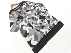 EVEX by KRIZIA エヴェックスバイクリツィア 迷彩 スパンコール ニット セーター size42/グレー ◇■ レディース