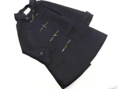 Ray BEAMS レイビームス ウール混 ダッフル コート size1/濃紺 ◇■ レディース