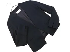 UNTITLED アンタイトル ノーカラー ジャケット sizeXXS/紺 ◇■ レディース