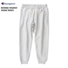 ［2025最新モデル］ Champion チャンピオン  C3-Q215 リバースウィーブ スウェットパンツ メンズ レディース reversweave トレーナー 40シルバーグレー XL