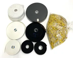 【002413】　平ゴム 織ゴム ゴム紐 20mm 25ｍｍ 30ｍｍ 白 黒 サンオペラ 手芸