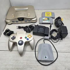 S98221  ニンテンドー64 本体 コントローラー ソフト付 NUS-001 JPN 