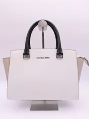 MICHAEL KORS　マイケルコース　トートバッグ　アイボリー×ブラック　5352