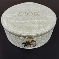 【D9209】Dior ゴールド　バニティポーチ ミラー付き　ノベルティ