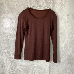 UNIQLO ユニクロ ヒートテック 長袖インナー ストレッチ Sサイズ レディース ワインレッド ◇〇