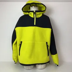 04w5123〓※【中古】THE NORTH FACE ザ・ノースフェイス HZフリースプルオーバー フリースパーカー NA72301Z イエロー Lサイズ 【八王子店】