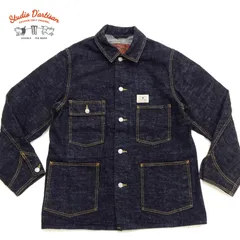 ステュディオ・ダ・ルチザン GL3デニムカバーオール D4620 メンズ GL-3 デニムジャケット デニムワークジャケット ワンウォッシュ ステュディオ・ダルチザン Studio D'artisan インディゴワンウォッシュ濃色デニム