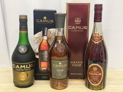 CAMUS のコニャック、3本セット【未開栓】【古酒】 - メルカリ