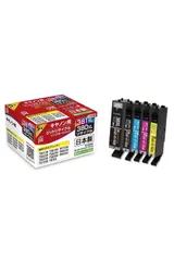 【在庫セール】ジット キヤノン(CANON) BCI-381XL(BK/C/M/Y)+BCI-380XL(大容量) 対応 5色セット リサイクルインク 日本製JIT-NC3803815PXL