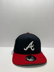 Newera アトランタブレーブス 30thアニバーサリー 9fifty A-FRAME スナップバックキャップ ツートンカラー