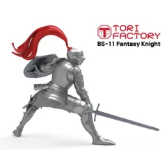 BSシリーズ 1/12 SF ファンタジー ファンタジーナイト 幻影の騎士 レジンキャストキット プラモデル(BS-11) Torifactory(トリファクトリー)