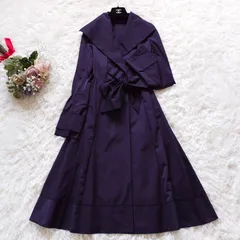 未使用級✨フォクシーニューヨーク✨ロングワンピース スプリングコート40Aライン 未使用級✨フォクシーニューヨーク✨ロングワンピース スプリング